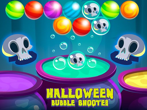 Bubble Shooter Halloween - Free online games for kids on kidgamehub.com